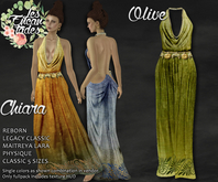 *LE* Chiara Olive - Greek / Roman Toga