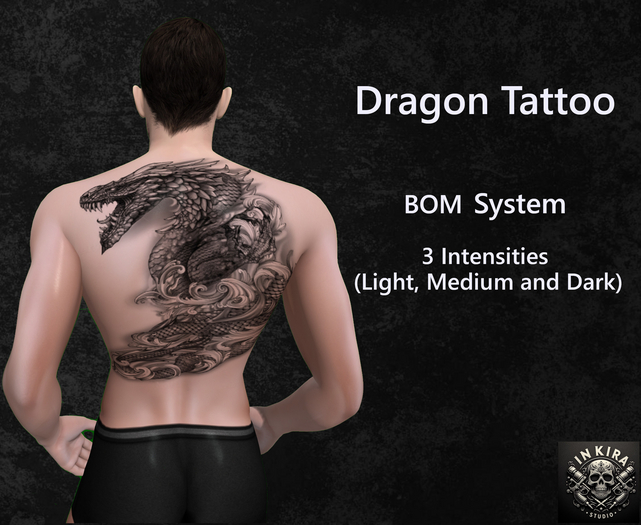Dragon Tattoo - InKira Studio