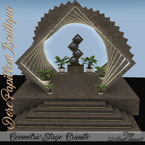 DPB Geometric Stage - Granite
