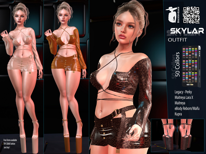 50 off> Skylar OUTFIT BY BLACKBIRDLACE
