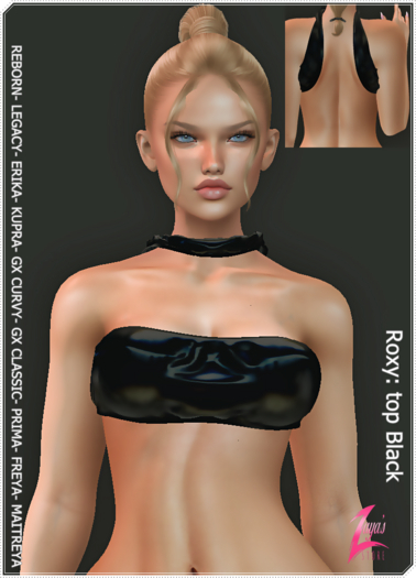 ::Z:: Roxy: Top Black