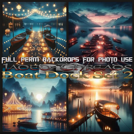 (JT) Boat Dock Set 2 Add