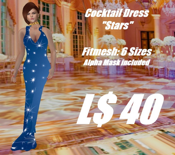 Cocktail Dress-Stars