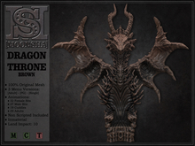 [MoonSha] Dragon Throne - Brown