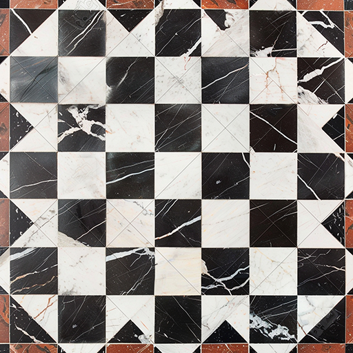 Parquet Marble Checkered Floor Texture