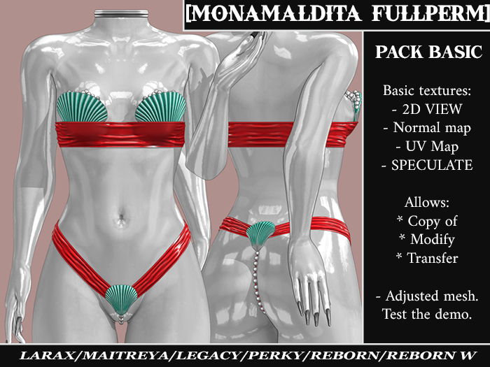 #78 - MONAMALDITA - Full Perm - Bikini