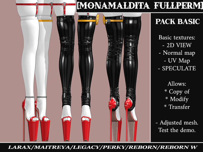 #80 - MONAMALDITA - Full Perm - Shoes