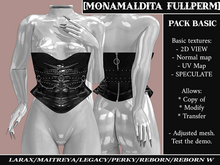 #82 - MONAMALDITA - Full Perm - Corset