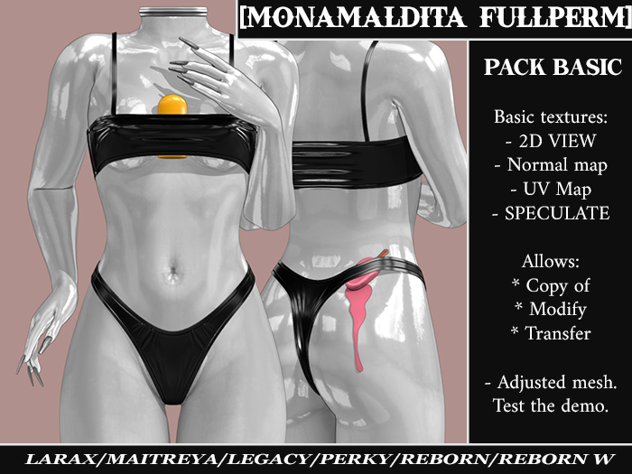 #87 - MONAMALDITA - Full Perm - Bikini