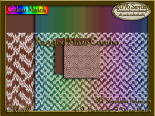 Ragged Maze COMBO Seamless Texture Bundle