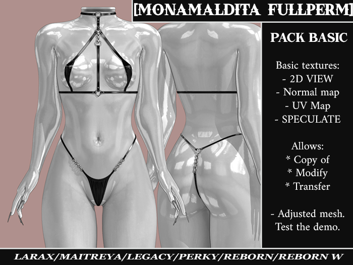 103 - MONAMALDITA - Full Perm - Bikini