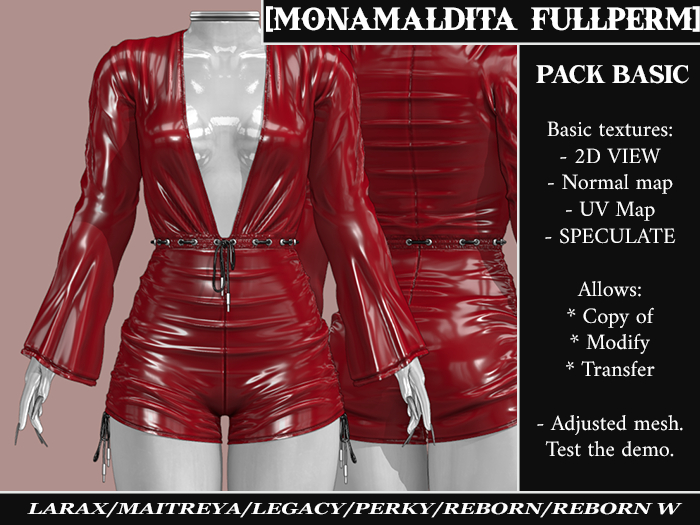 105 - MONAMALDITA - Full Perm - Overalls