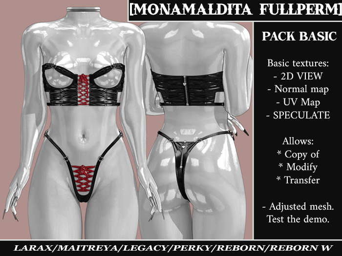 116 - MONAMALDITA - Full Perm - Lingeri