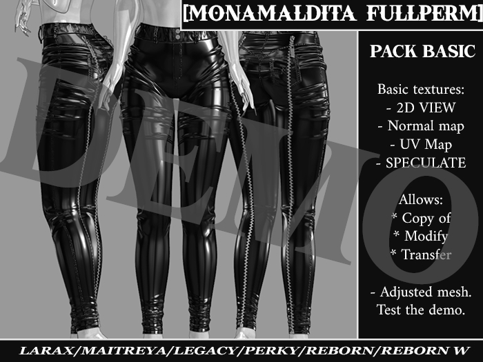 117 - MONAMALDITA - Demo - Pants