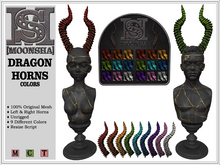 [MoonSha] Dragon Horns - Colors