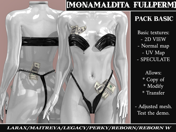 125 - MONAMALDITA - Full Perm - Bikini