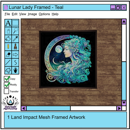 [HA]Lunar Lady - Teal [m/c]
