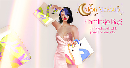 *Moon Makeup* - Flamingo Bag Unrigged 10 Color