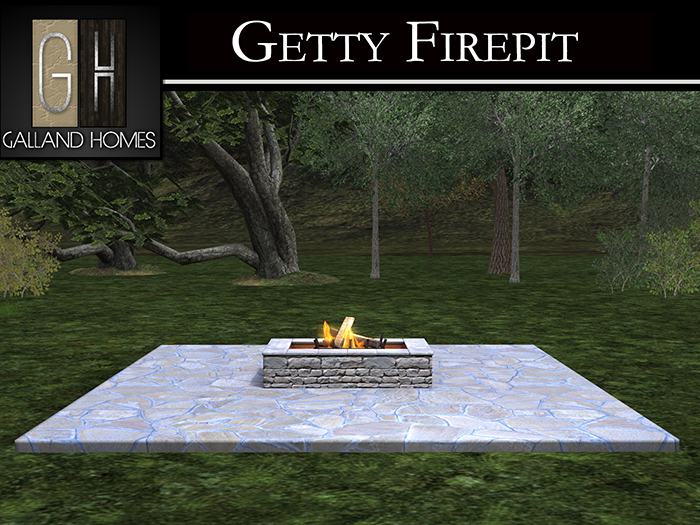 Getty Firepit by Galland Homes 