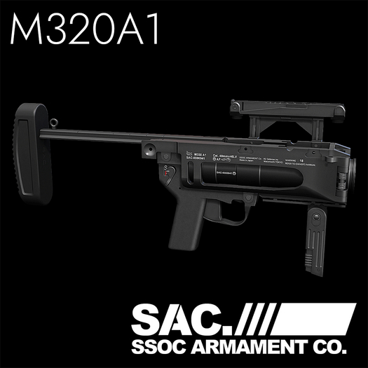 MESH[SAC] M320A1 Grenade Launcher v1.11 Box