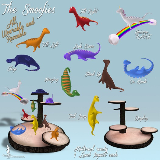 *~*HopScotch*~* The Smoofies - Unicorn RARE
