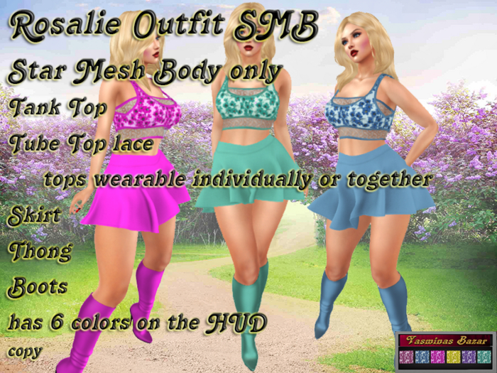 Rosalie Double Top Outfit SMB boxed