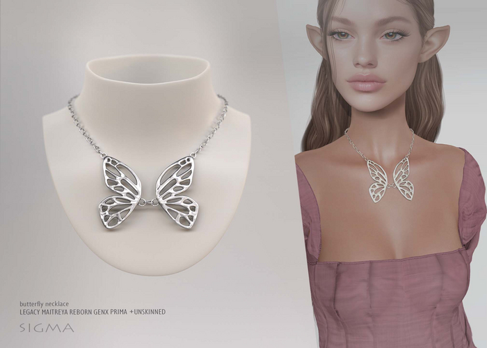 SIGMA Butterfly necklace 