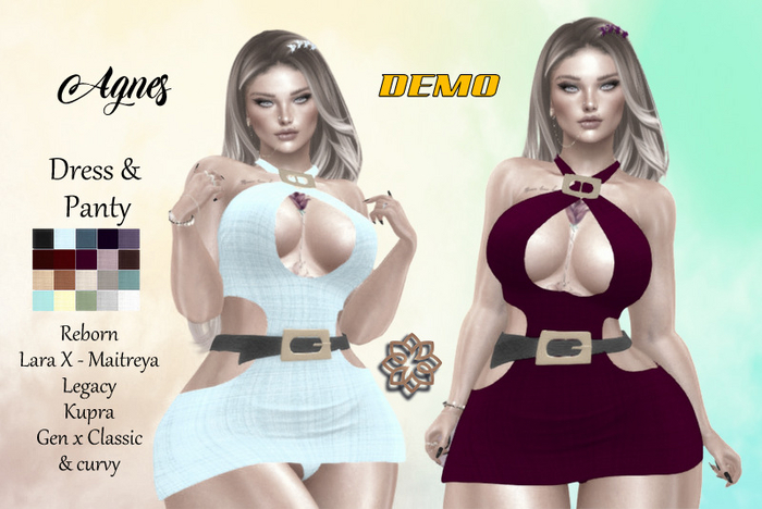 ::FOR YOU:: AGNES DRESS DEMO (DEMO 5 MIN)