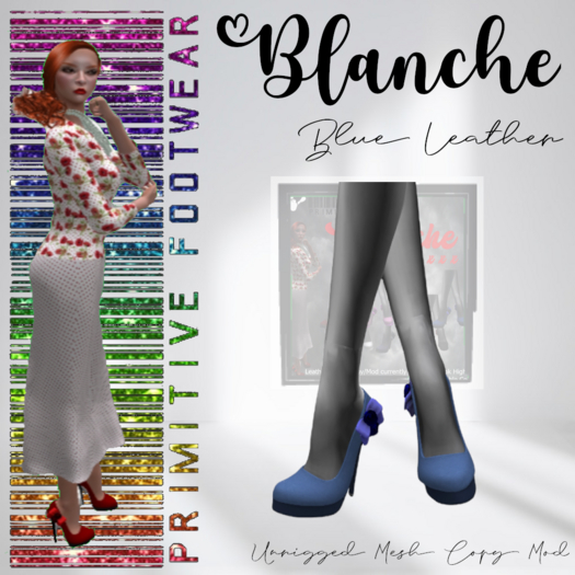 PRIMitive Footwear - Blanche Blue