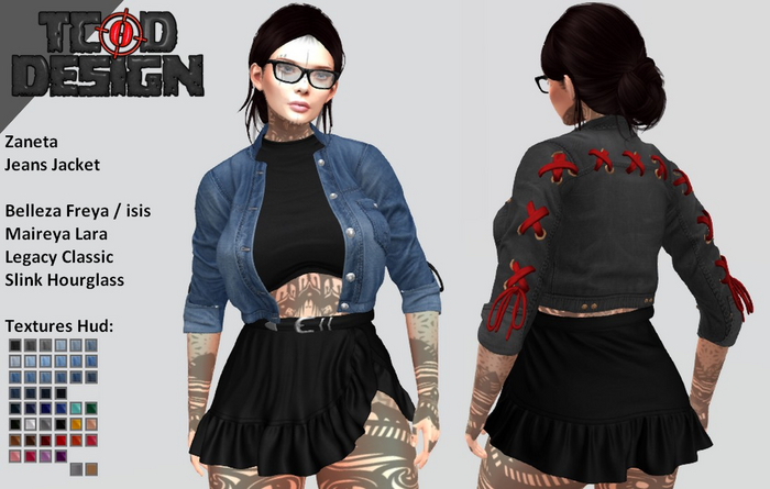 Jeans Jacket ~ Zaneta [ADD ME]...