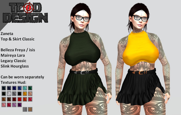 Top & Skirt Classic ~ Zaneta [ADD ME]...