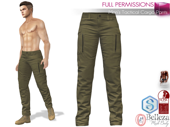Full Perm Mens Tactical Cargo Pants For Belleza Jake Slink Male Signature Gianni Ocacin Gamit Legacy Male