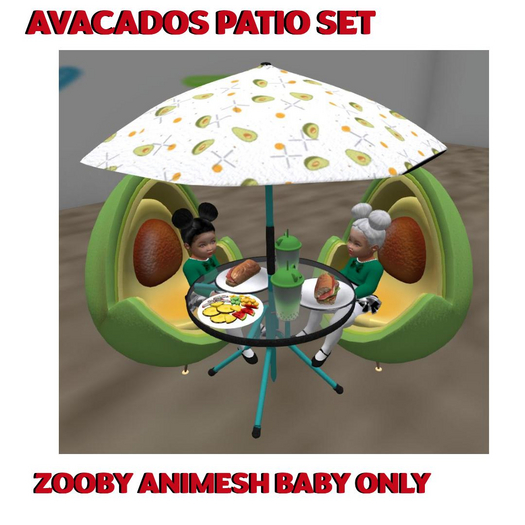 MERCI~AVACADO PATIO SET