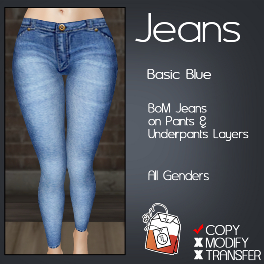 ~TL~ Basic Blue BoM Skinny Jeans