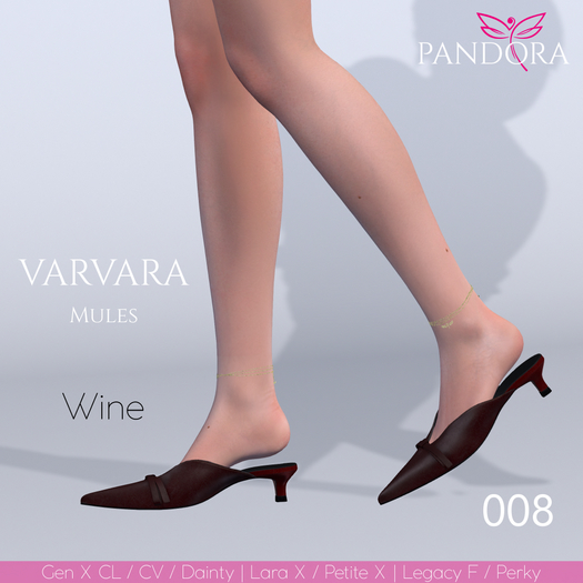 -PANDORA- Varvara - Mules - 008 -