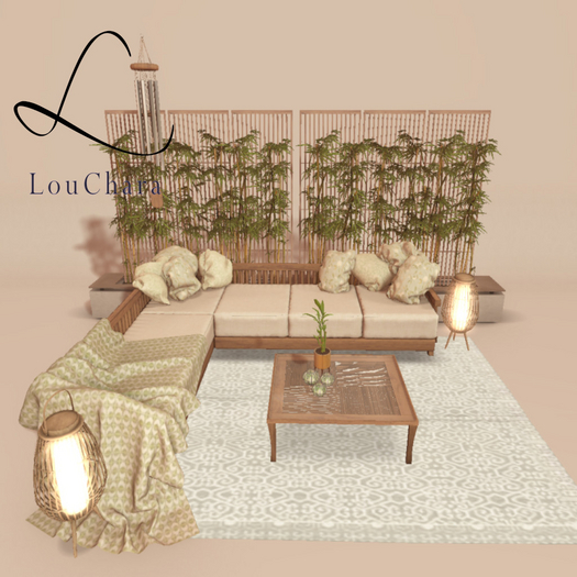 LouChara Jade Patio Set 