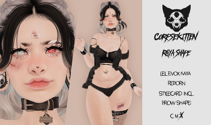 Corpsekitten - Raya Shape (Kaya,Reborn)