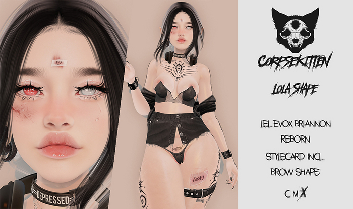 Corpsekitten - Lola Shape (Briannon,Reborn)