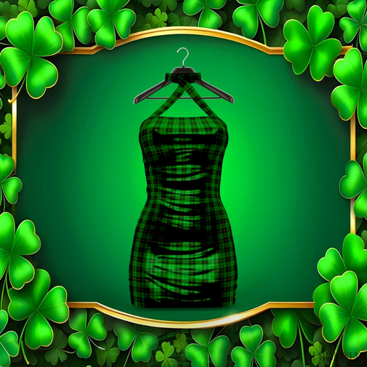 Plaid St Patricks Day
