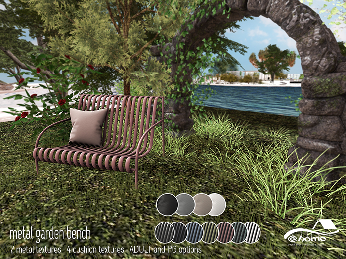 @home: metal garden bench v2 [pg] 
