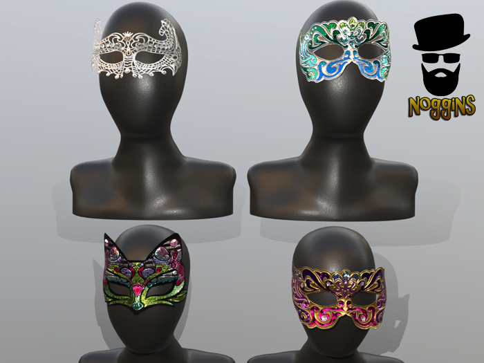 Mardi Gras Mask Pack