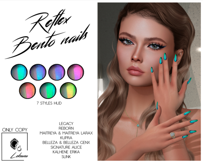 Leksana - REFLEX Nails [BENTO] - FATPACK