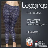 ~TL~ Rock N Skull BoM Leggings