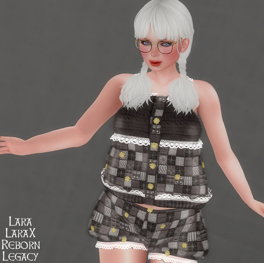 * Aelynn * Grey outfit *