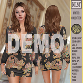BELTED FLORAL DRESS DEMO