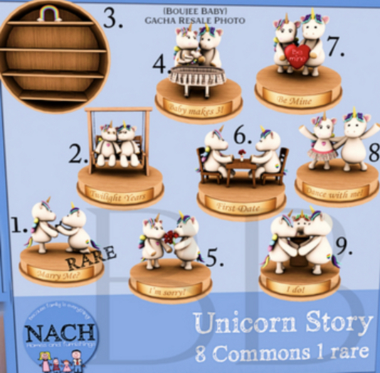 1. NACH Unicorn Story  "Marry Me" RARE