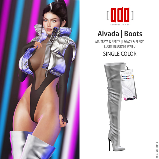 [ADD] Alvada Boots - White