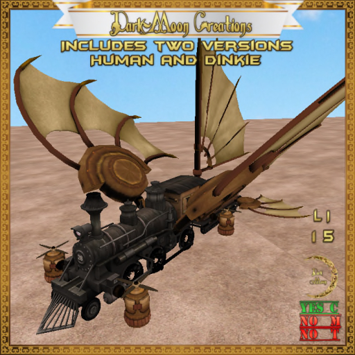 *DM* Steampunk Air Train