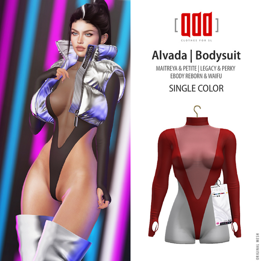 [ADD] Alvada Bodysuit - Red