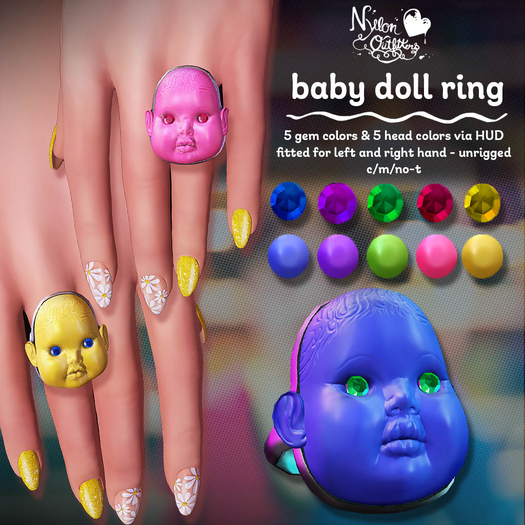 (NO) Baby Doll Rings